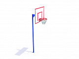 Купить Баскетбольная стойка вынос 1,2м щит 1,2х0,9м из фанеры СО-5.02Ф в Екатеринбурге