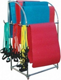 Купить Стойка мобильная для ковриков и эспандеров на колесах СМ-001 в Екатеринбурге