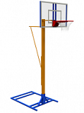Купить Баскетбольная стойка мобильная щит 1,2х0,9м из фанеры СО-5.04МФ в Екатеринбурге