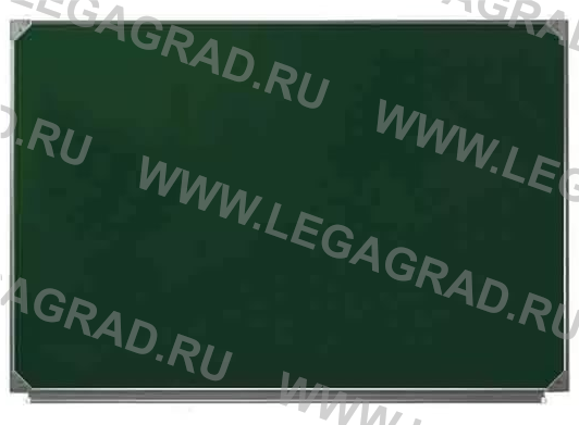 Купить Доска аудиторная для письма мелом зелёная 1-элементная 0,75х1м в Екатеринбурге