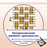Купить Электронные плакаты на CD «Материаловедение швейного производства» в Екатеринбурге