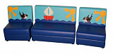 Купить Комплект диван и 2 кресла "Море" Д 0010 в Екатеринбурге