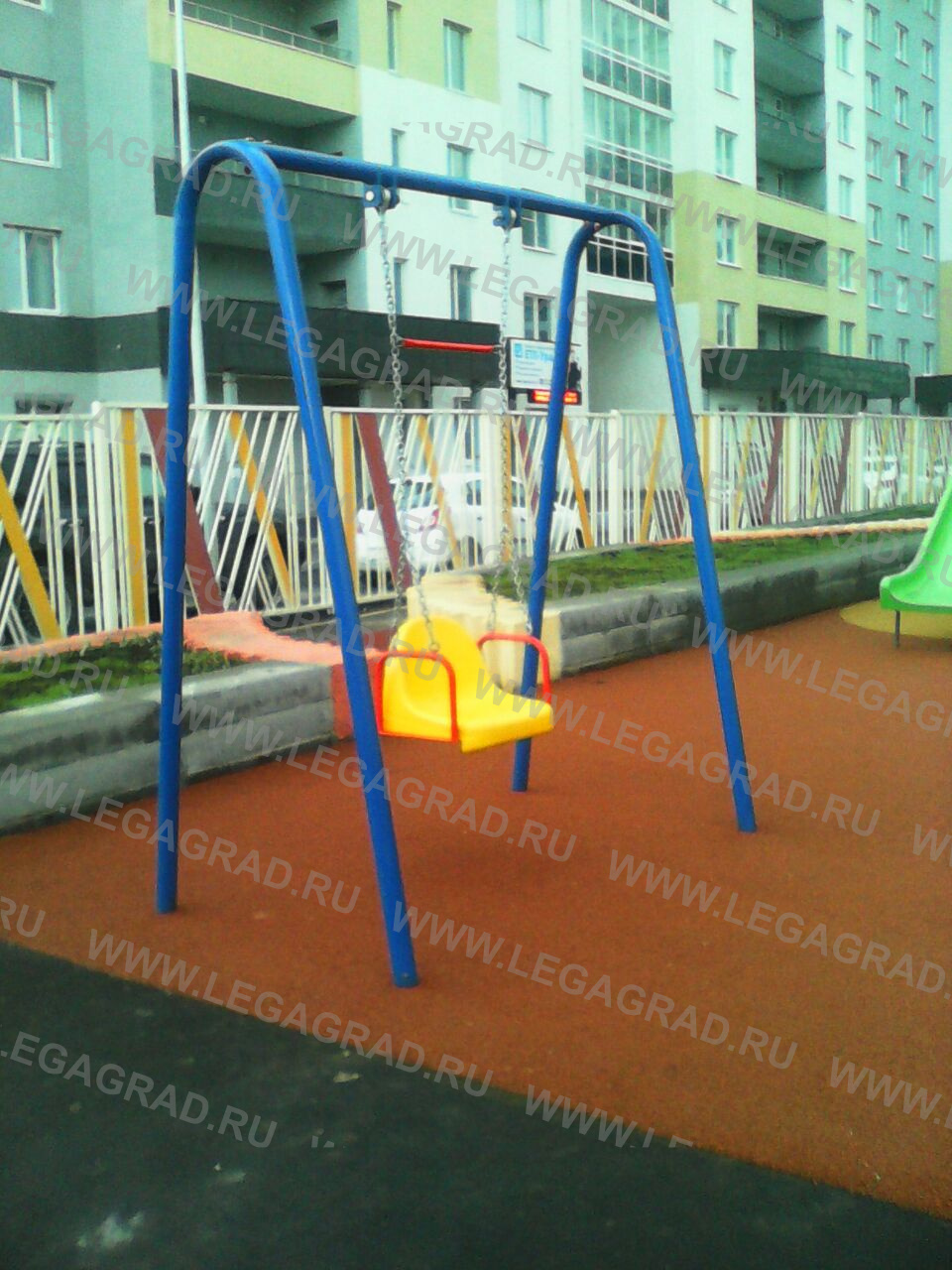 Купить Качели одинарные цепная подвеска ДИО-5.01 в Екатеринбурге. Фото N2