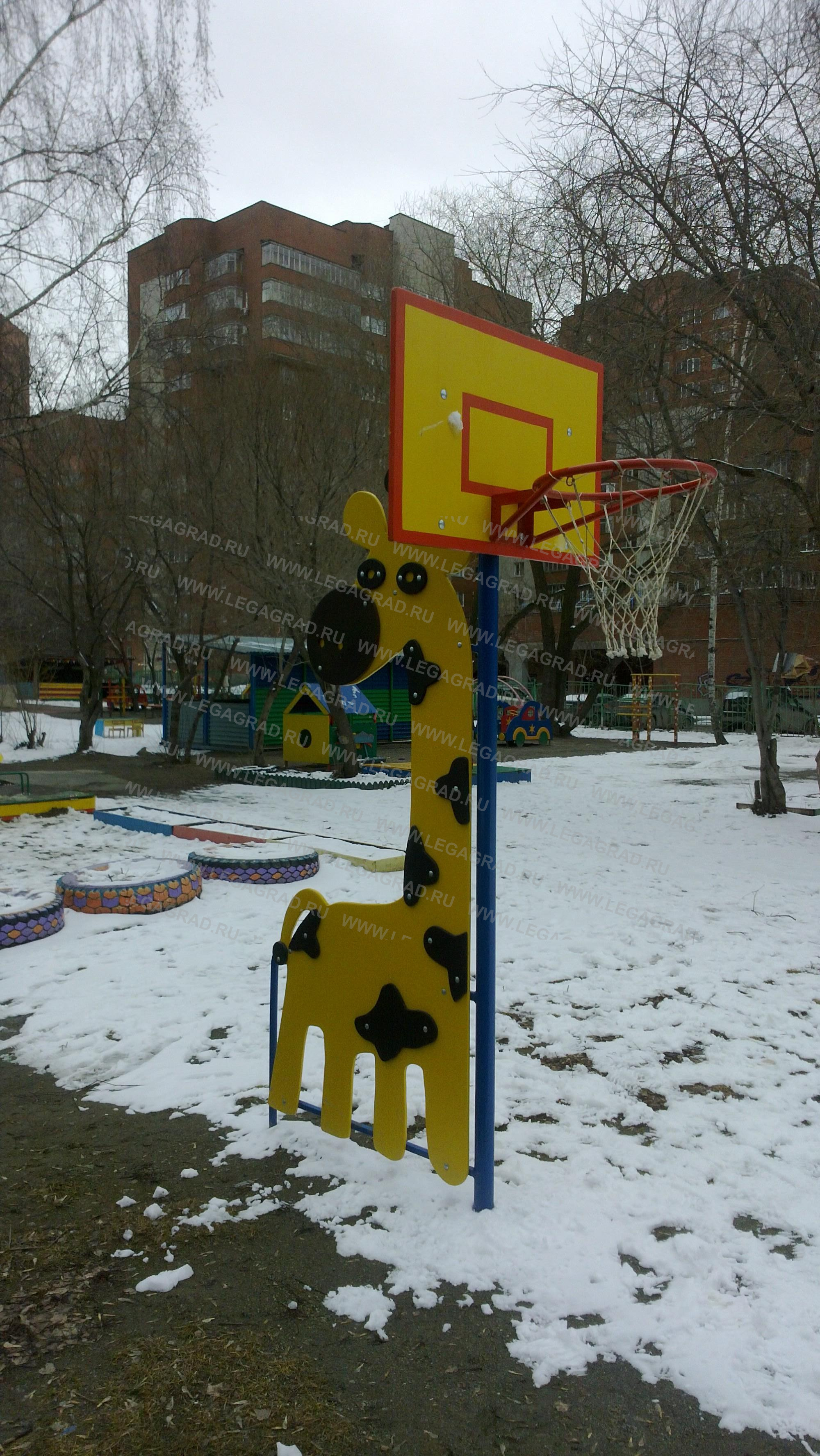 Купить Стойка баскетбольная "Жираф" ДИО-19.02 в Екатеринбурге. Фото N2