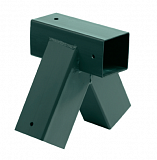 Купить Серия Smart-Line уголок для балки 'oblique', квадрат 90/90 мм, зеленый в Екатеринбурге