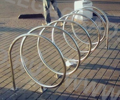 Купить Велопарковка спираль  на 10 мест В-022 в Екатеринбурге
