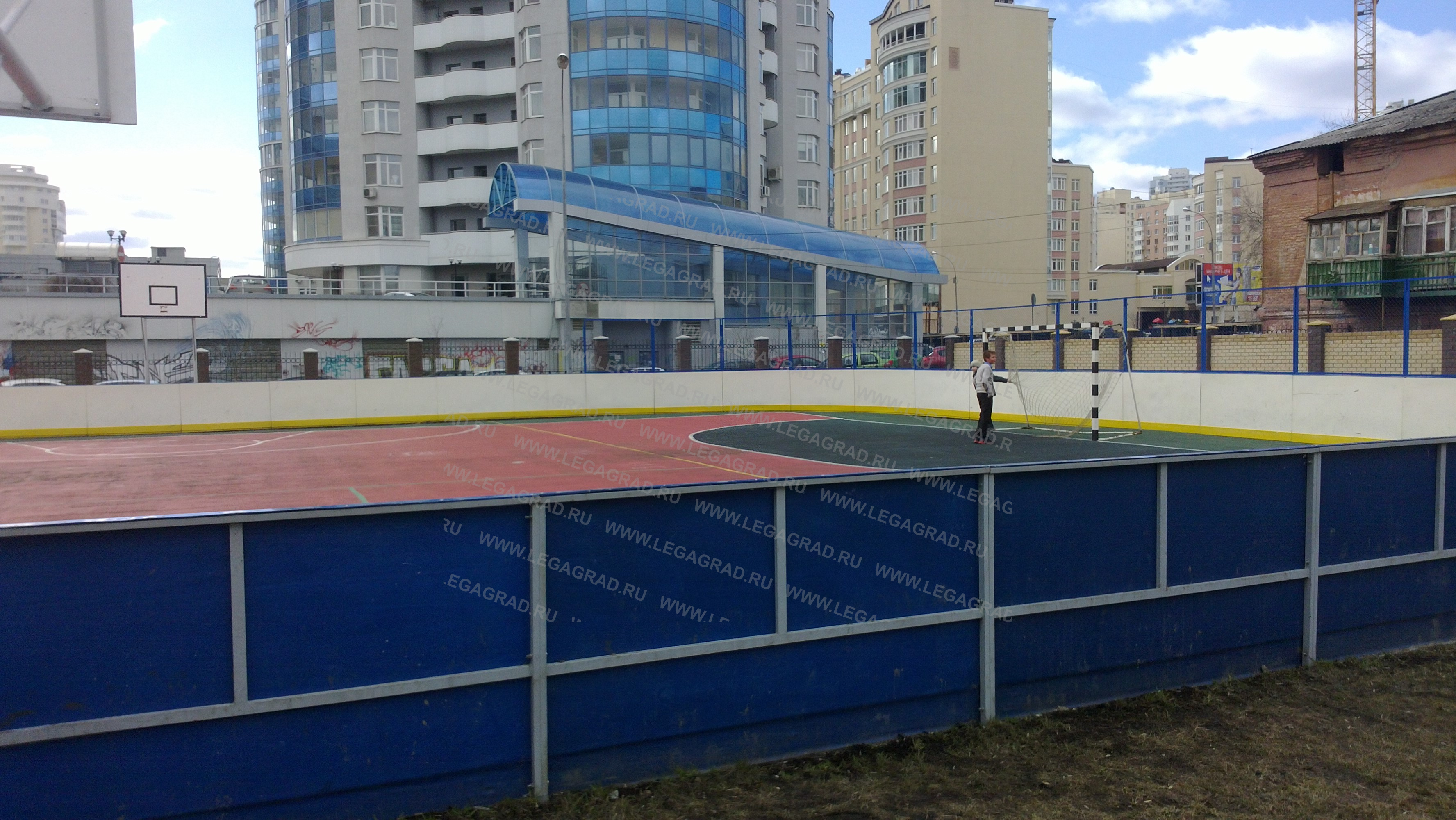 Купить Хоккейный корт СП-1.10 СС в Екатеринбурге. Фото N2