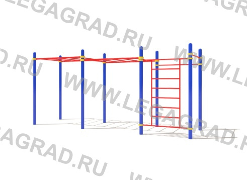 Купить СВС-34 Рукоход двухуровневый с лестницей и двумя в Екатеринбурге