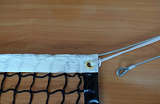 Купить Сетка для большого тенниса трос/сталь нить3 мм 80330 в Екатеринбурге