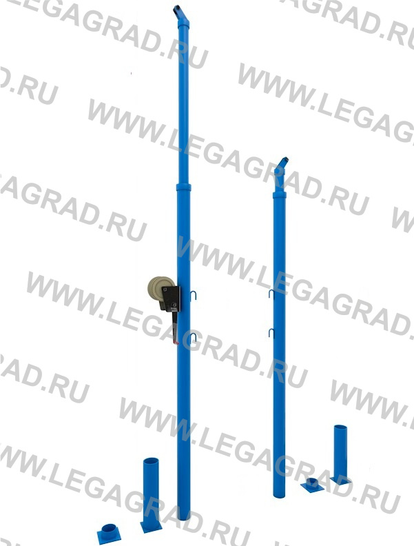 Купить Стойки волейбольные телескопические со стаканом СО-10.02 ТСН в Екатеринбурге