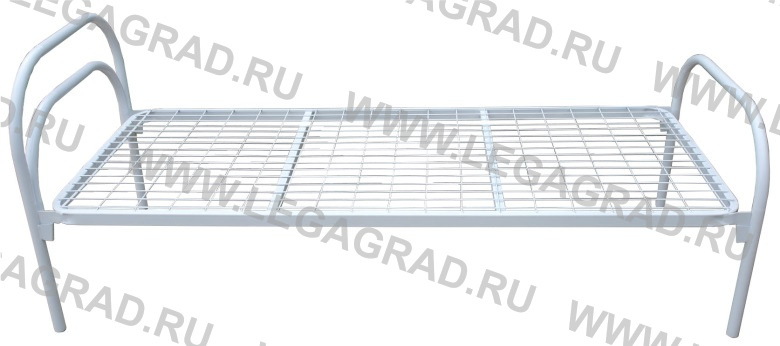 Купить Кровать металлическая. КМ-001 (1,9х0,7м) в Екатеринбурге
